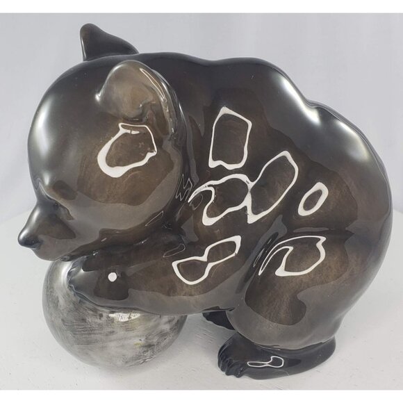 Rosenthal Fritz Heidenreich Bear Cub Ball Figurine Germany #1764 HTF - Picture 7 of 10
